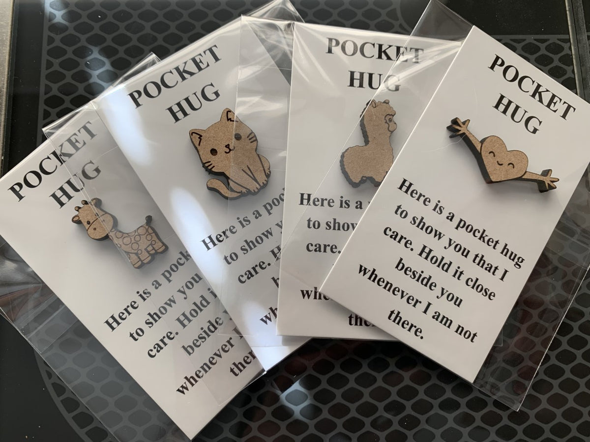 pocket hug card