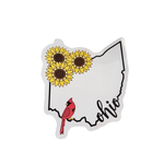 Ohio Cardinal Sticker