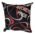 Buckeye Geometric Circle Throw Pillow