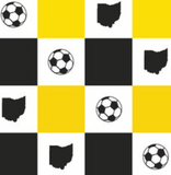 Waffle Kitchen Towel Checkered - Sports Theme