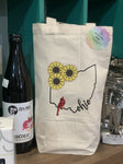 Ohio Cardinal Wine Bag