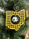 Crew 96 Ohio Soccer Multilayer Wood Ornament