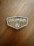 Columbus Crew Wood Magnet