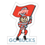 Go Bucks Brutus Wood Shelf Sitter