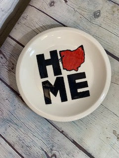 Block Home Ohio Medium Ceramic Round Plate