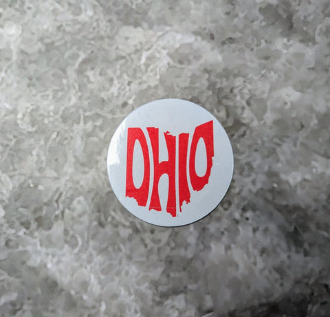 Ohio Circle Magnet