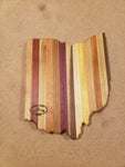 Ohio Shaped Wood Cutting Board - Celebrate Local, Shop The Best of Ohio